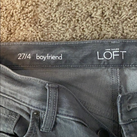 Loft grey/silver jeans - Picture 2 of 4